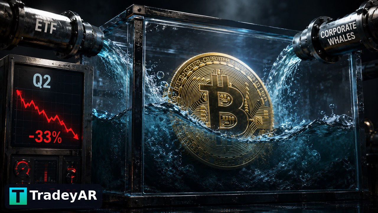 بیت‌کوین نیمه دوم ۲۰۲۶ را در بازار نزولی آغاز کرد؛ آزمون ۱۰۰ یا ۵۰ هزار دلار