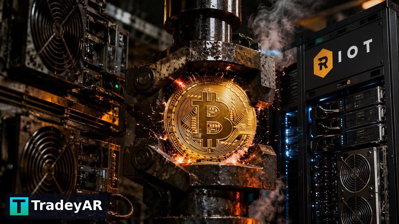 انتقال ۵۰۰ بیت‌کوین ریوت؛ فشار مالی ماینرها برای ورود به هوش مصنوعی