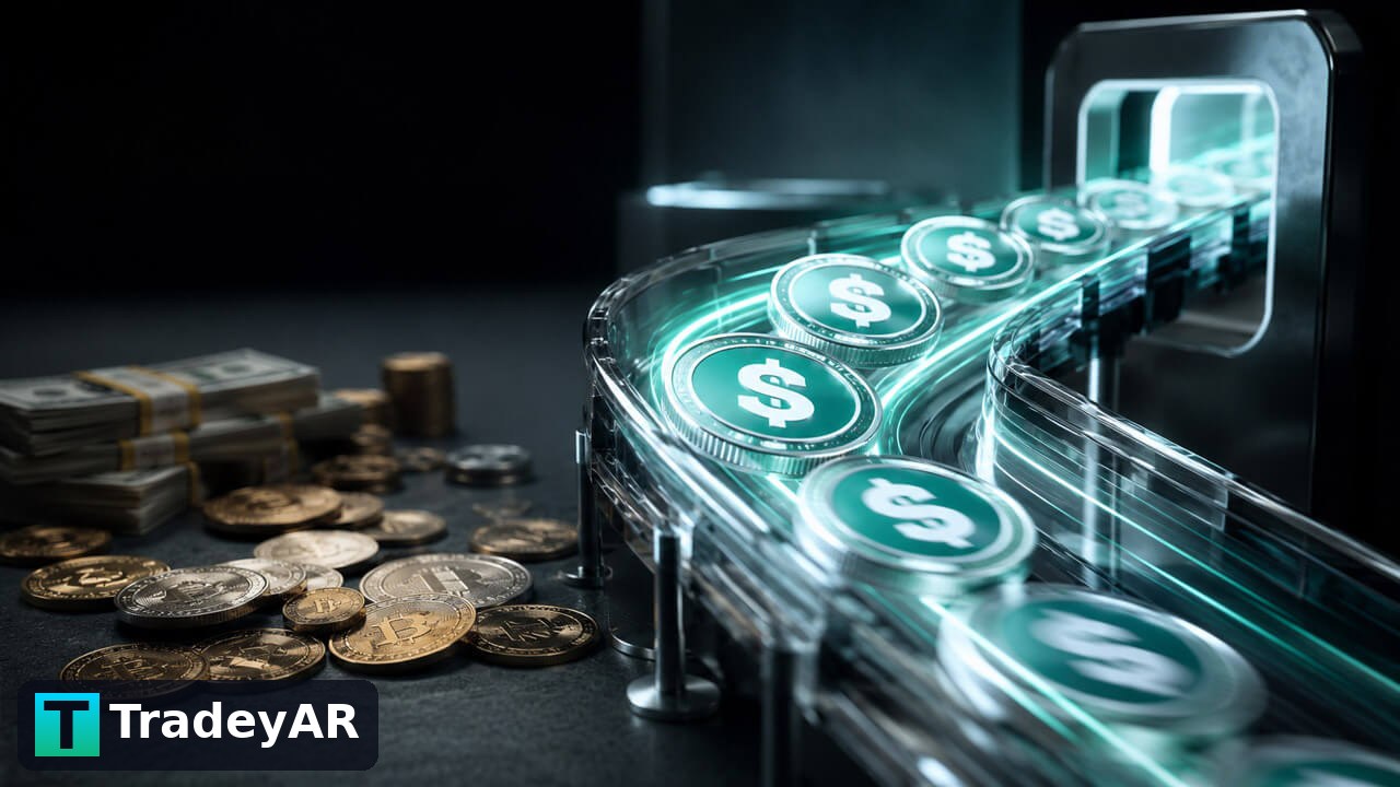 استیبل‌کوین‌ها رکورد انتقال پول شکستند؛ ذخایر نقدی کریپتو کوچک‌تر شد