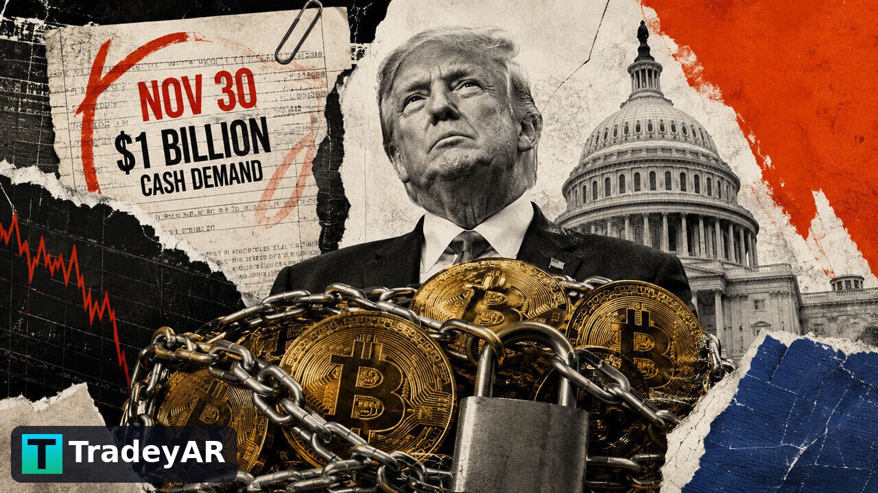 ذخیره ۱۴,۱۳۹ بیت‌کوین ترامپ مدیا زیر فشار آپشن‌ها و بدهی یک میلیارد دلاری